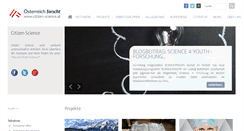 Desktop Screenshot of citizen-science.at
